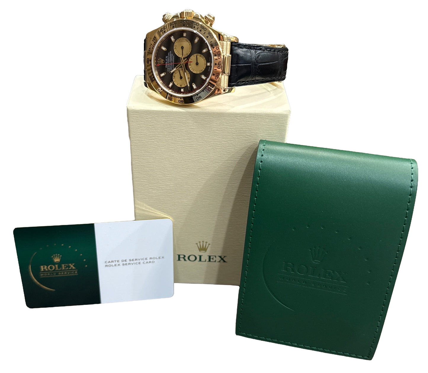 2026 RSC Rolex Daytona Cosmograph Black NEWMAN 18K Yellow Gold 116518 Watch