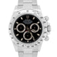 Rolex Daytona Cosmograph 116520 Black Steel Random Serial 40mm Watch Box Papers