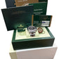 2014 PAPERS Rolex Daytona Cosmograph BLACK Steel BLUE LUME 40mm 116520 Watch BOX