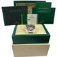 Unpolished Rolex Daytona Cosmograph 116520 Black Steel Stickered 40mm Box Papers