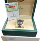 UNPOLISHED 2006 PAPERS Rolex Daytona Cosmograph BLACK Stainless 116520 40mm BOX