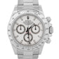 Rolex Daytona Cosmograph 116520 White Steel Chronograph Random Serial 40mm Watch