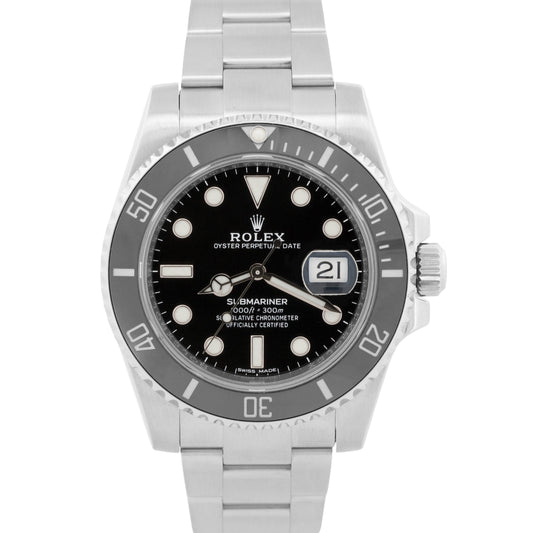 2022 RSC Rolex Submariner Date 116610 LN Black Stainless Steel 40mm Watch Box
