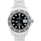 Rolex Submariner Date BLACK Ceramic Stainless Steel Dive 40mm 116610 LN Watch