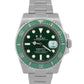 Rolex Submariner Date HULK Green 40mm Ceramic Stainless Steel 116610 LV Watch