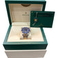 Rolex Submariner BLUE 40mm Ceramic 18K Yellow Gold Two-Tone Steel 116613 LB BOX