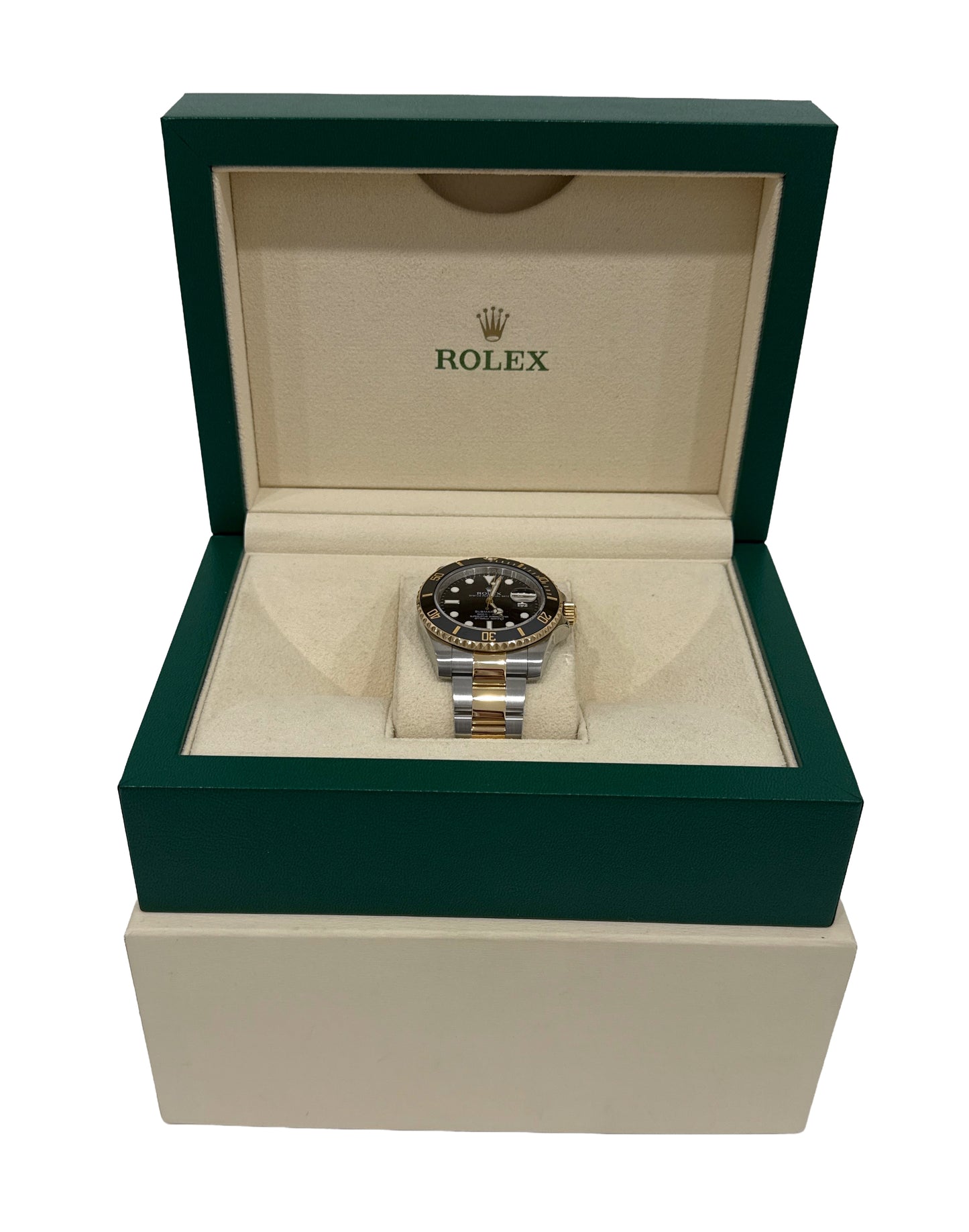 Rolex Submariner Date BLACK 40mm 116613 LN Ceramic 18K Yellow Gold Stainless BOX