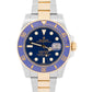 2018 Rolex Submariner Date 116613 LB Blue Two-Tone 18K Steel 40mm Box Papers