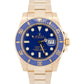 2012 Rolex Submariner Date 116618 LB 40mm Ceramic Flat Blue 18K Watch Box Papers