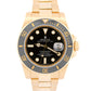 MINT PAPERS Rolex Submariner Date Ceramic 18K Yellow Gold Black 40mm 116618 BOX