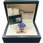 2012 Rolex Submariner Date 116618 LB 40mm Ceramic Flat Blue 18K Watch Box Papers