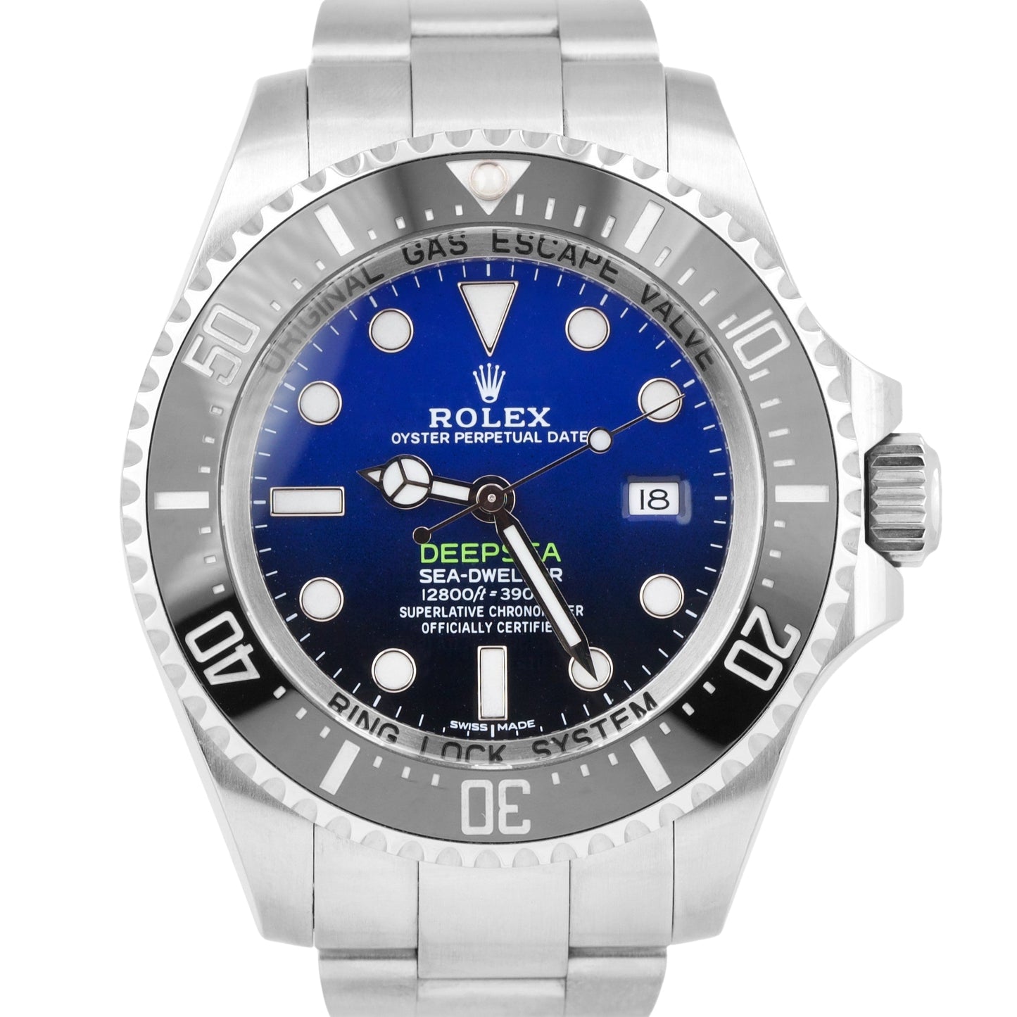 PAPERS Rolex Sea-Dweller Deepsea 'James Cameron' Blue 116660 44mm Watch BOX