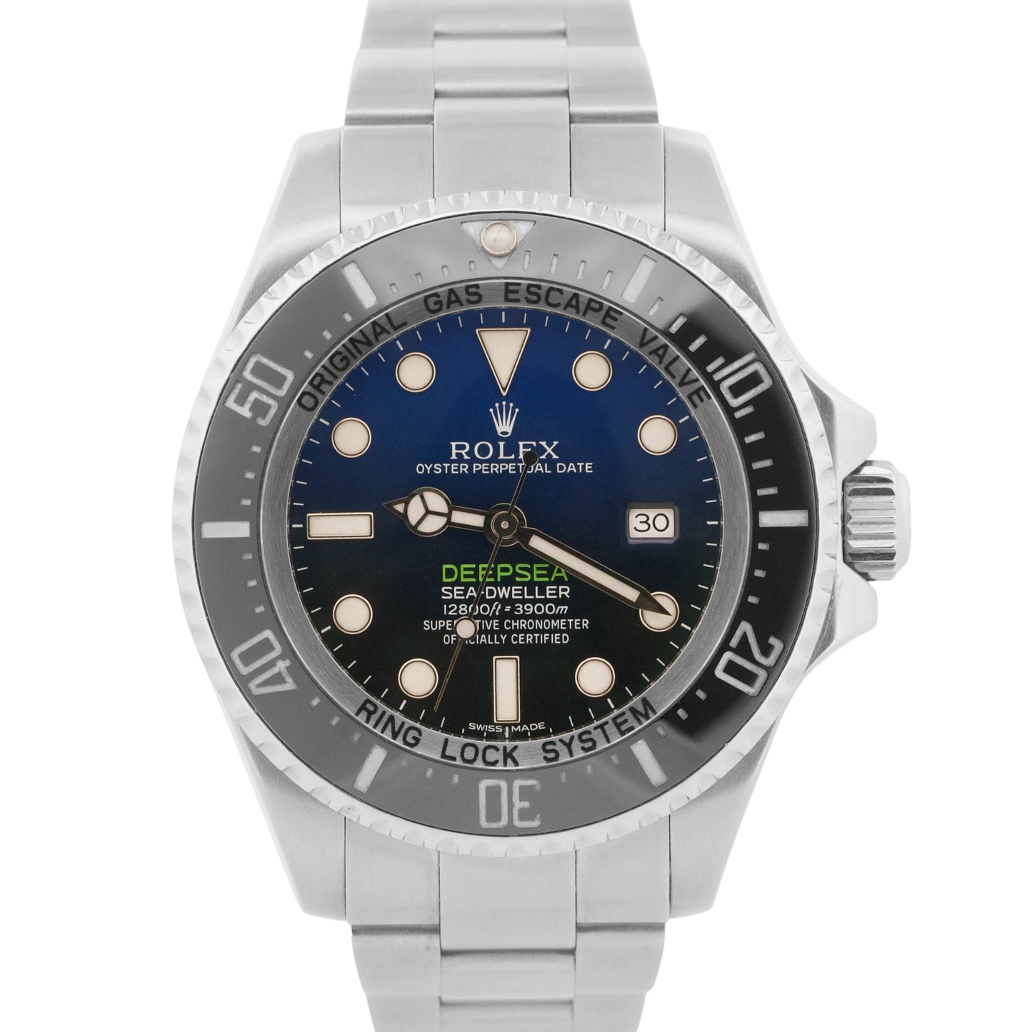 Rolex Sea-Dweller Deepsea CAMERON Blue Black Stainless Steel CERAMIC 44mm 116660
