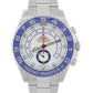 2018 Rolex Yacht-Master II 116680 White Stainless Steel 44mm Watch Box Papers