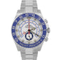 2019 PAPERS Rolex Yacht-Master II NEW HANDS 44mm Blue 116680 Steel YM2 Watch BOX