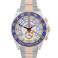 Rolex Yacht-Master II 116681 44mm Blue Hands Two-Tone 18K Rose Gold Steel Watch