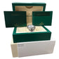 MERCEDES HANDS Rolex Yacht-Master II 44mm 116689 18K White Gold Platinum Watch
