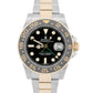 2016 PAPERS Rolex GMT-Master II BLACK Ceramic Two-Tone 18K Steel 40mm 116713 BOX