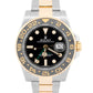 2018 PAPERS Rolex GMT-Master II BLACK Ceramic 18K Gold Steel 40mm 116713 LN BOX