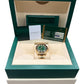 2025 RSC PAPERS Rolex GMT-Master II GREEN 18K Yellow Gold 40mm 116718 Watch BOX