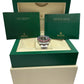 STICKERED Rolex GMT-Master II PEPSI 18K White Gold BLACK Watch 116719 BLRO BOX