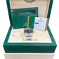 2019 Rolex Air-King 116900 40mm Black Green Stainless Steel Automatic Box Papers
