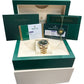 2022 RSC PAPERS Rolex Day-Date President GREEN 18K Gold 36mm 118238 Watch BOX