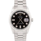 2024 RSC PAPERS Rolex Day-Date President 36mm BLACK DIAMOND 18K Gold 118239 BOX