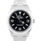 2022 PAPERS Rolex Explorer I BLACK 36mm Stainless Steel 3-6-9 Watch 124270 BOX
