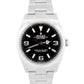 2023 PAPERS Rolex Explorer I BLACK 36mm Stainless Steel 3-6-9 Watch 124270 BOX