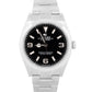 2025 PAPERS Rolex Explorer I BLACK 36mm Stainless Steel 3-6-9 Watch 124270 BOX