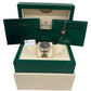 2023 PAPERS Rolex Explorer I Black TWO-TONE 18K Gold Steel 36mm 124273 Watch BOX
