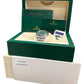 2023 PAPERS Rolex Oyster Perpetual 41mm GREEN Stainless Steel Watch 124300 BOX