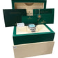 NEW STICKERED Rolex Oyster Perpetual 41 TURQUOISE Blue Steel 41mm 124300 BOX