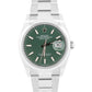 2025 PAPERS Rolex DateJust GREEN Stainless Steel Oyster 36mm Watch 126200 BOX