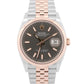 2026 PAPERS Rolex DateJust RHODIUM 18K Rose Gold Steel JUBILEE 36mm 126231 BOX