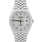 PAPERS Rolex DateJust 36mm FACTORY MOP DIAMOND Stainless Jubilee 126284 RBR BOX