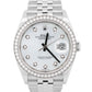 2024 Rolex DateJust 36mm FACTORY MOP DIAMOND Stainless Steel Jubilee 126284 RBR