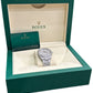 2020 PAPERS Rolex DateJust 41 PAVE DIAMOND Steel OYSTER 41mm 126300 Watch BOX