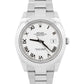 2023 PAPERS Rolex DateJust 41 WHITE ROMAN Stainless Steel 41mm 126300 BOX
