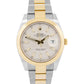 UNWORN 2025 PAPERS Rolex Datejust 41 SILVER Steel 18K OYSTER 41mm 126303 BOX