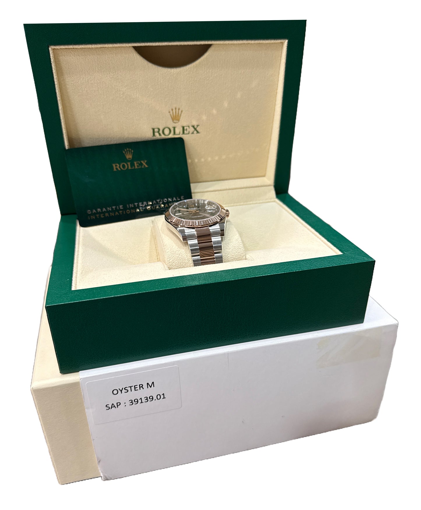 MINT 2022 PAPERS Rolex DateJust 41mm WIMBLEDON Steel 18K Gold OYSTER 126331 BOX