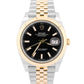 2026 Rolex DateJust 126333 Black 41mm 18K Gold Steel Jubilee 41mm Box Papers