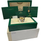 2023 Rolex DateJust 126333 41mm Champagne 18K Gold Silver Jubilee Box Papers