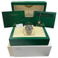 PAPERS Rolex DateJust 41 WIMBLEDON Roman 18K Steel JUBILEE 41mm 126333 Watch BOX
