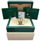 2018 Rolex DateJust 126333 Champagne Diamond 18K Steel Jubilee 41mm Box Papers