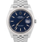 2019 PAPERS Rolex DateJust 41 BLUE 18K Steel JUBILEE Fluted 41mm 126334 BOX