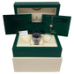 2022 PAPERS Rolex DateJust 41 BLUE 18K Gold Steel JUBILEE Fluted 41mm 126334 BOX
