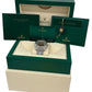 2022 PAPERS Rolex DateJust 41 GREEN DIAMOND 18K Gold 41mm JUBILEE 126334 BOX