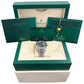 2024 PAPERS Rolex DateJust 41 MINT GREEN 18K Gold Steel 41mm JUBILEE 126334 BOX